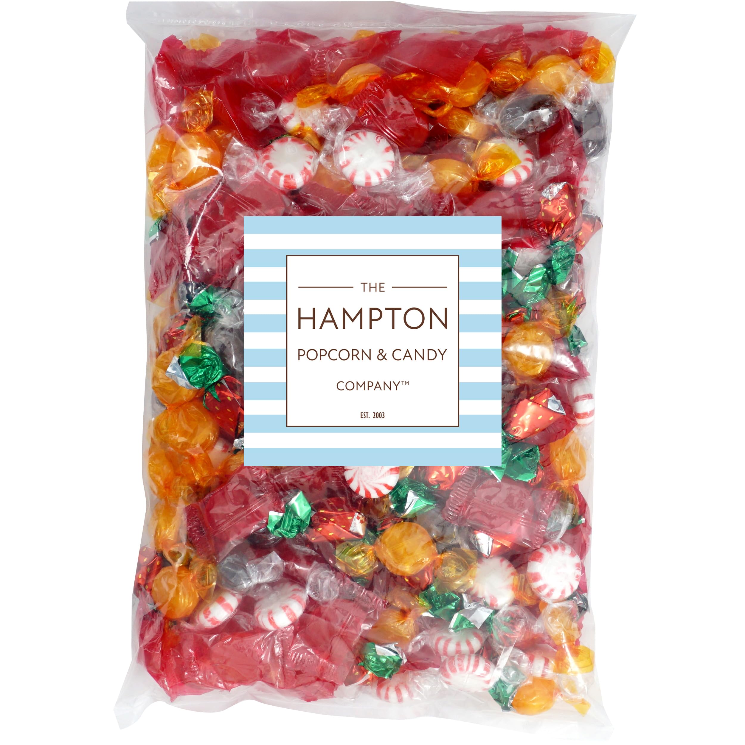 The Hampton Candy Company root beer barrels with creamy, classic flavor.