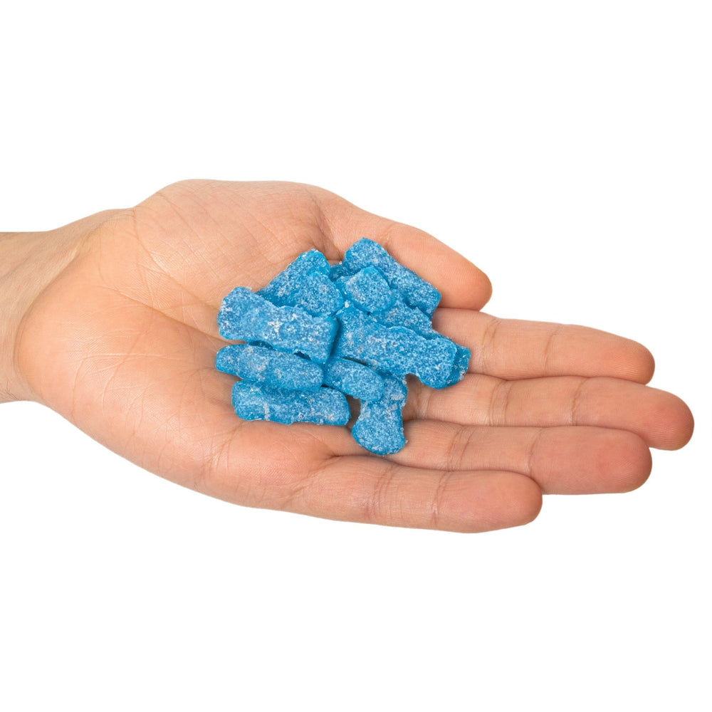 The Hampton Candy Company Sour Kids Blue Raspberry shareable treat for events.