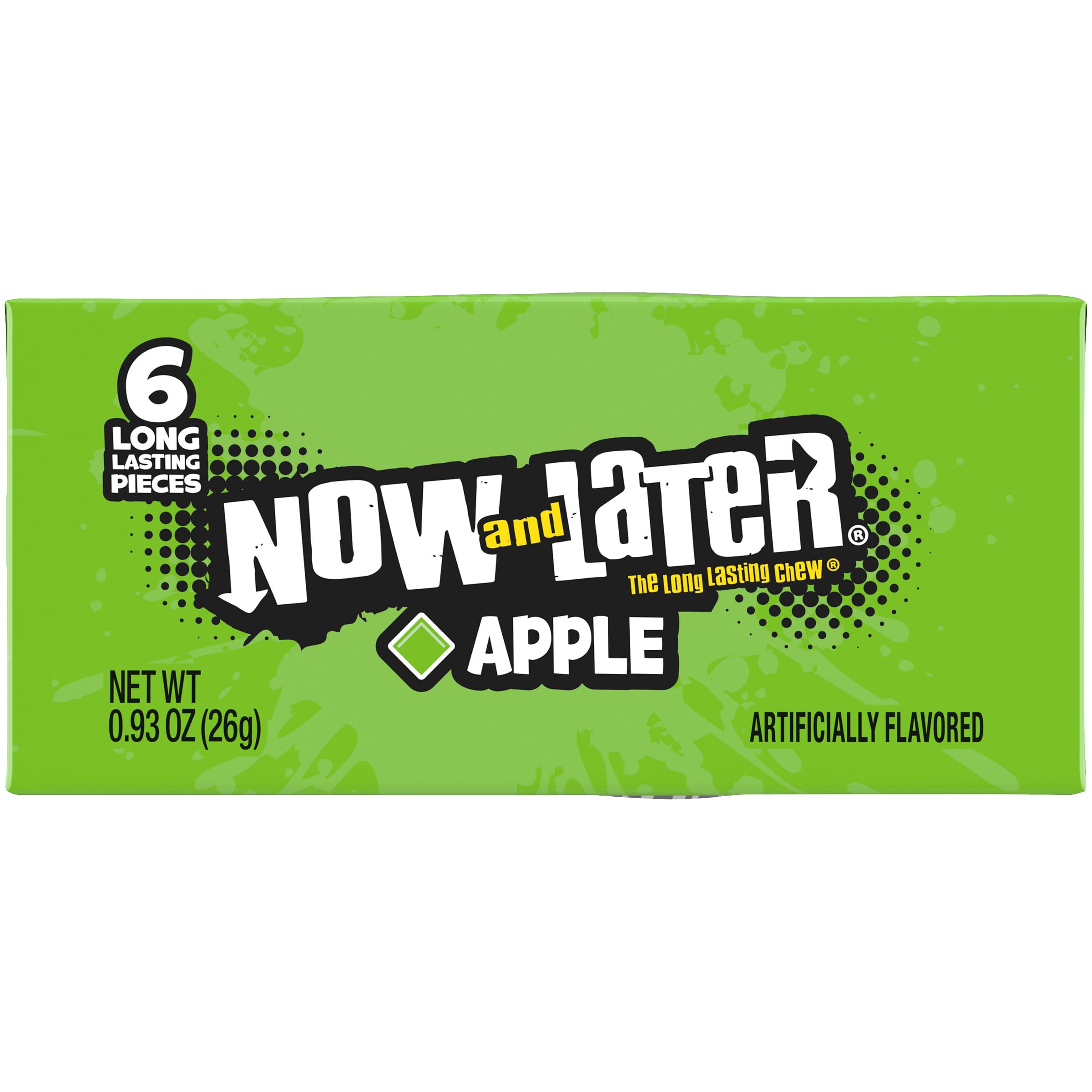 Now & Later taffy strawberry flavor fruity treat for kids