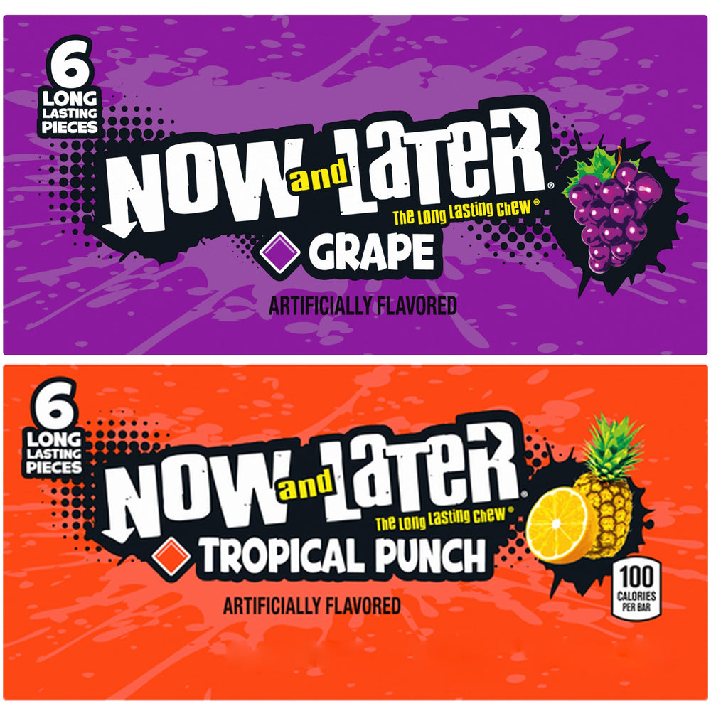 Now & Later taffy watermelon flavor refreshing bite for meals