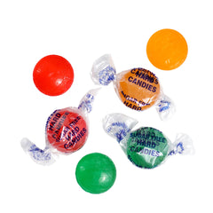 The Hampton Popcorn & Candy Company orange cherry lime flavors provide variety without sugar