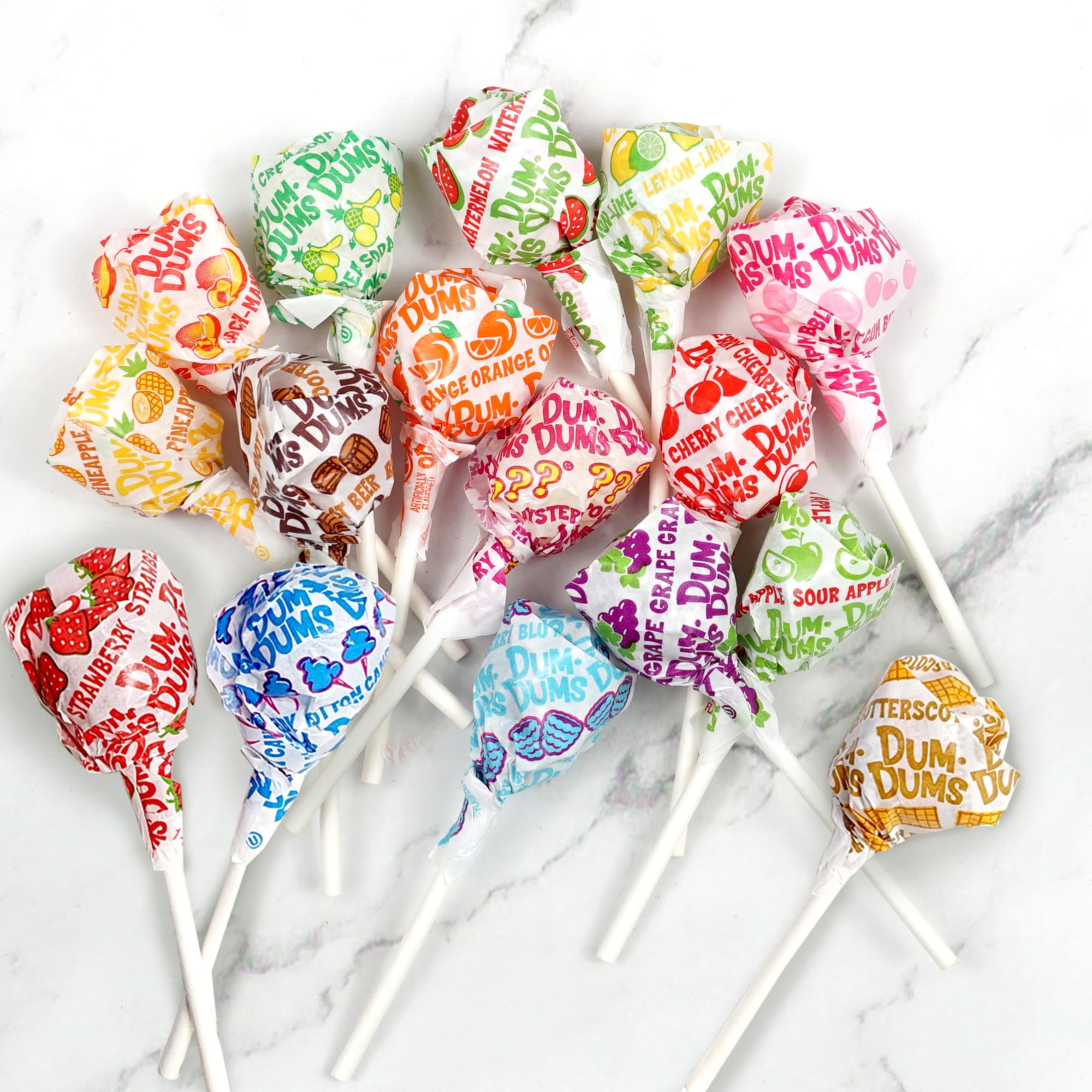 Gluten-free DUM DUMS from The Hampton Popcorn Company for dietary needs.