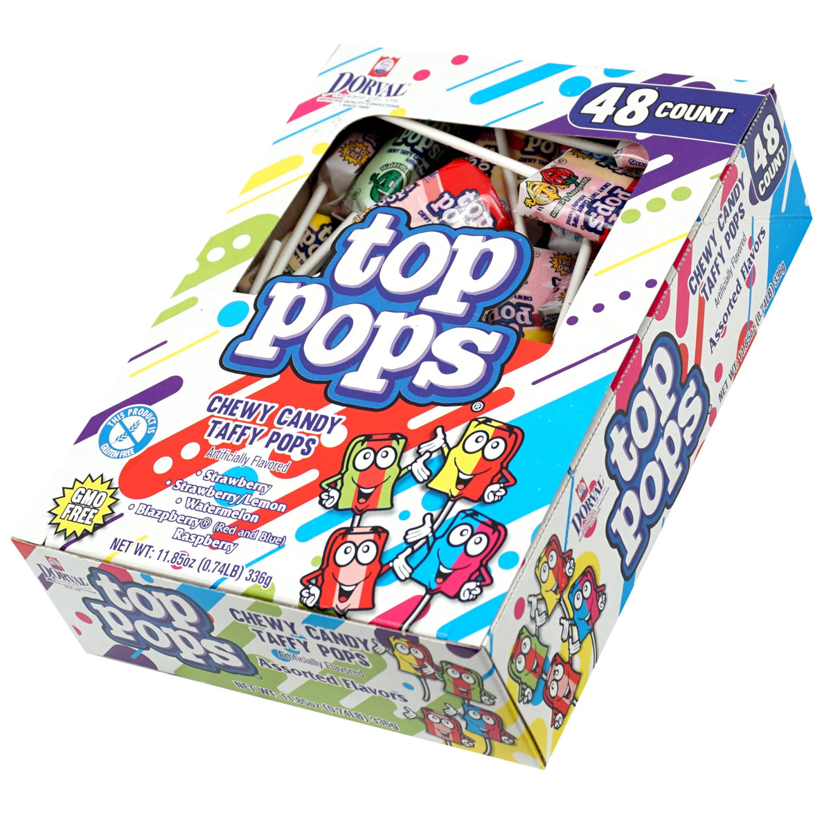 The Hampton Top Pops 48-pack box, ideal for sharing at parties.
