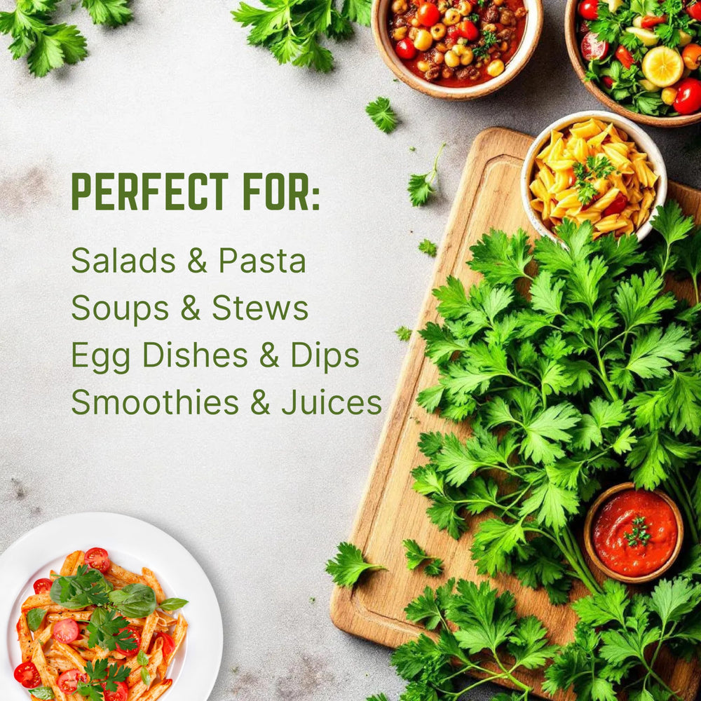 The Holly Tree organic parsley flakes pantry staple for everyday use