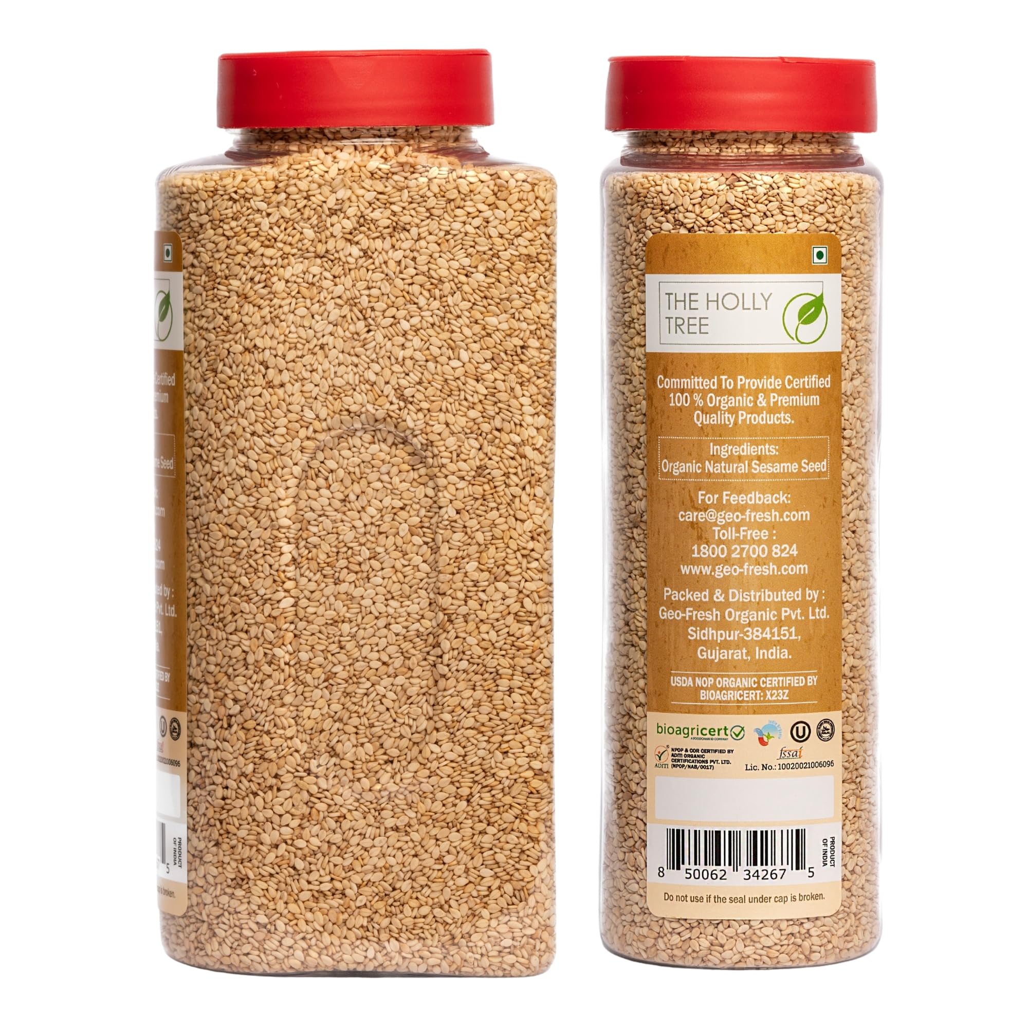 The Holly Tree sesame seeds on baked goods, enhancing flavor and texture.