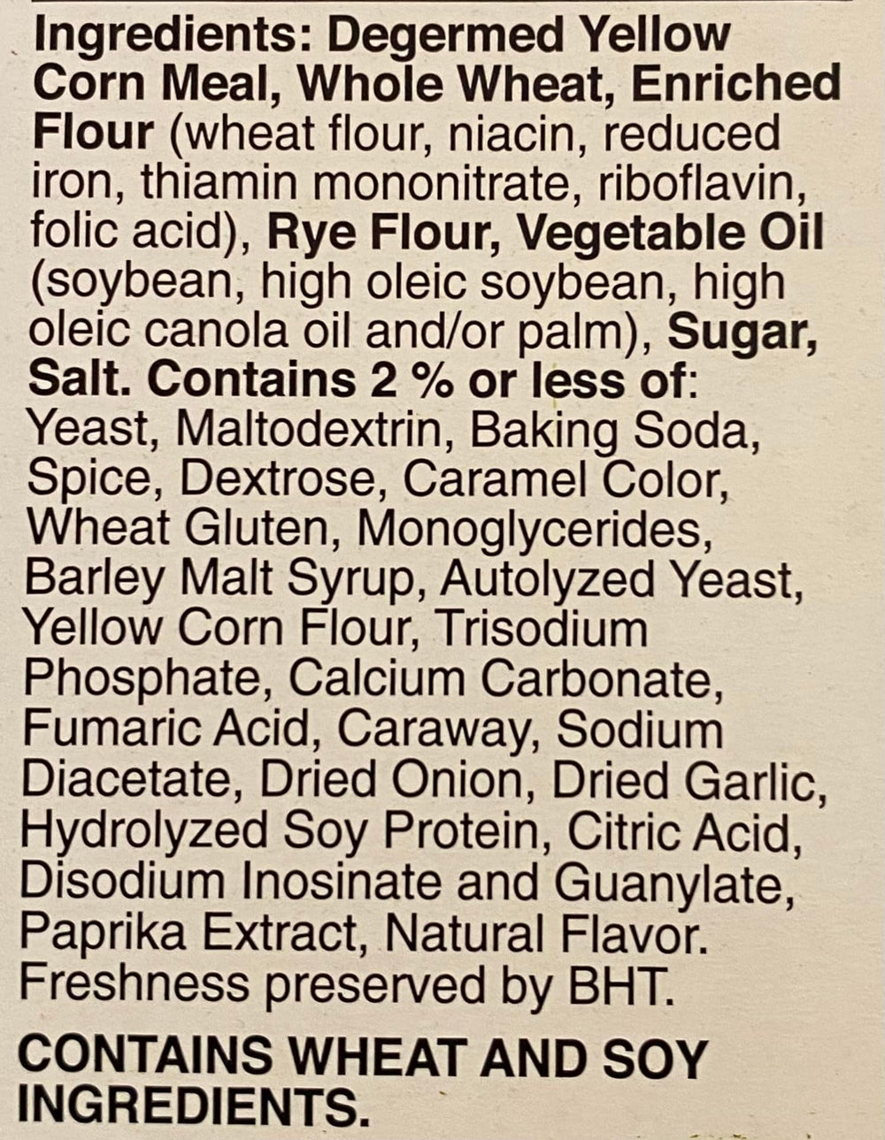 Close-up of crispy ingredients, Chex and pretzels, signaling premium snacking quality