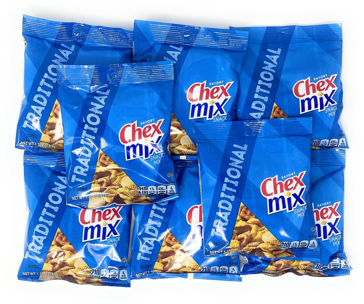 The Holy South Chex Mix traditional bag front view for on-the-go snacking