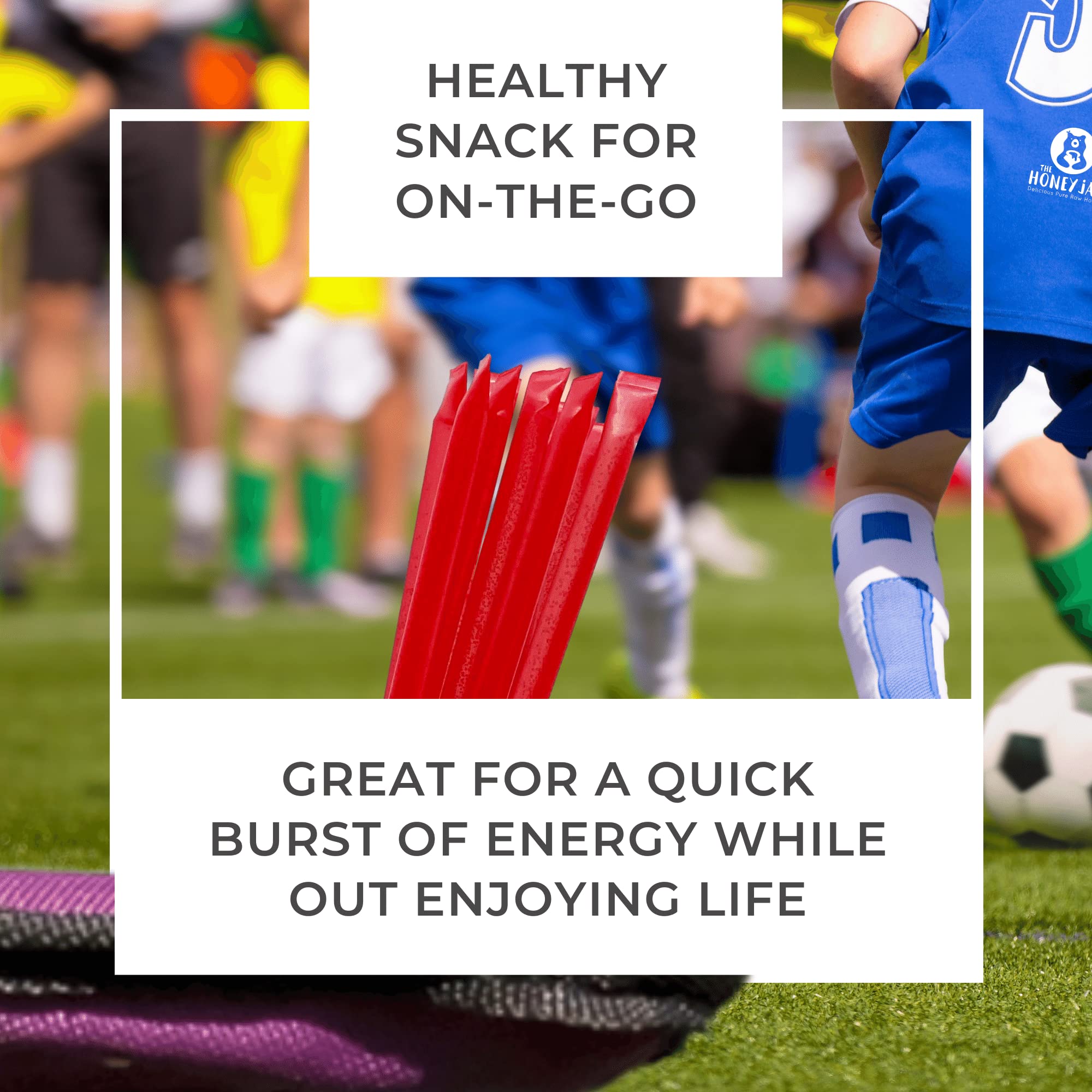 The Honey Jar Cinnamon Honey Stick on-the-go-snack offers a convenient healthy treat