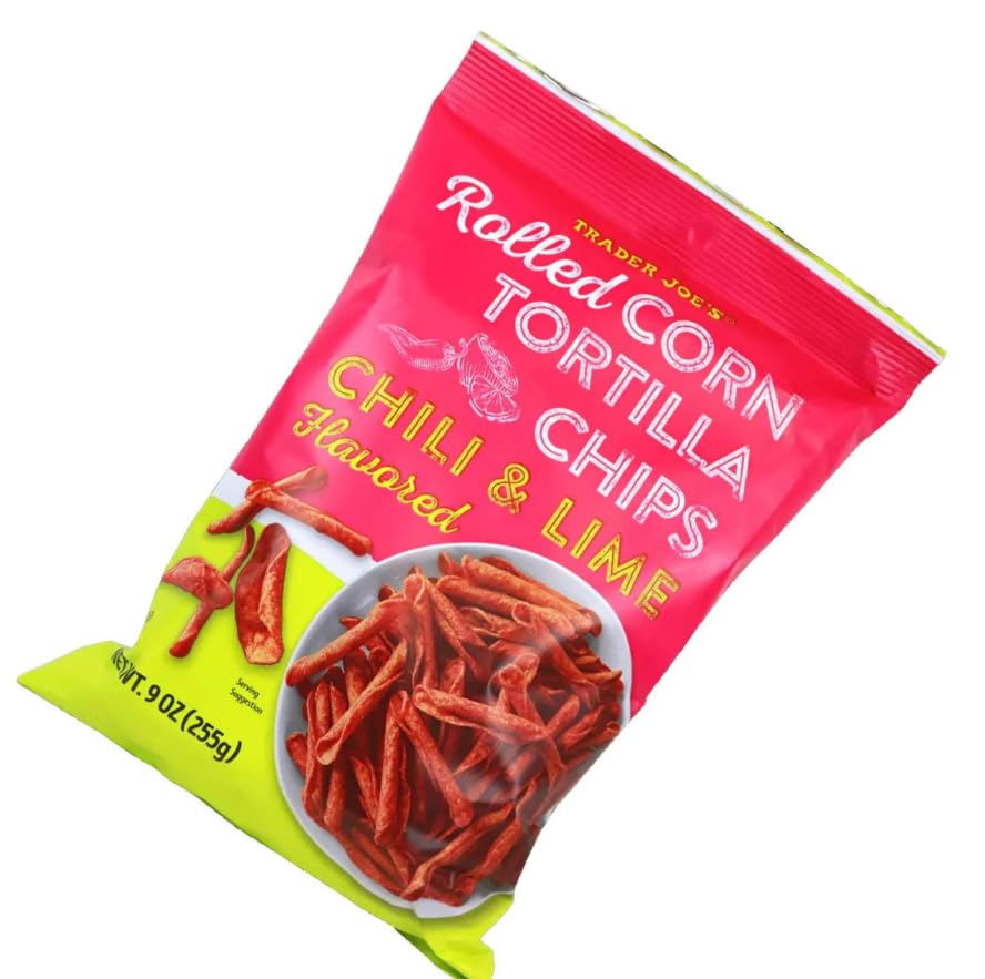 The Kitchen Queen Trader Joe's rolled chips in a convenient two-pack, ideal for parties.