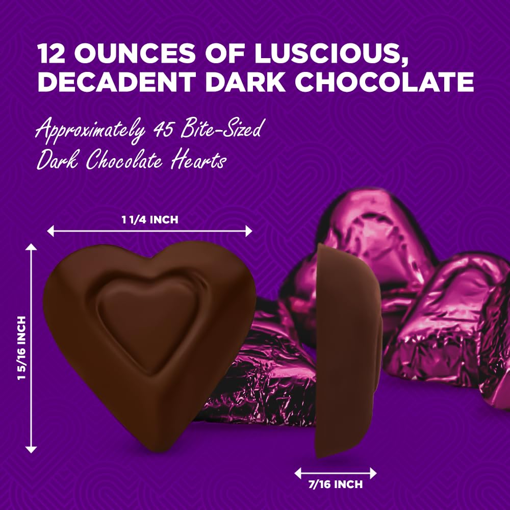The Madelaine 12 oz bag shows a generous supply of mini hearts