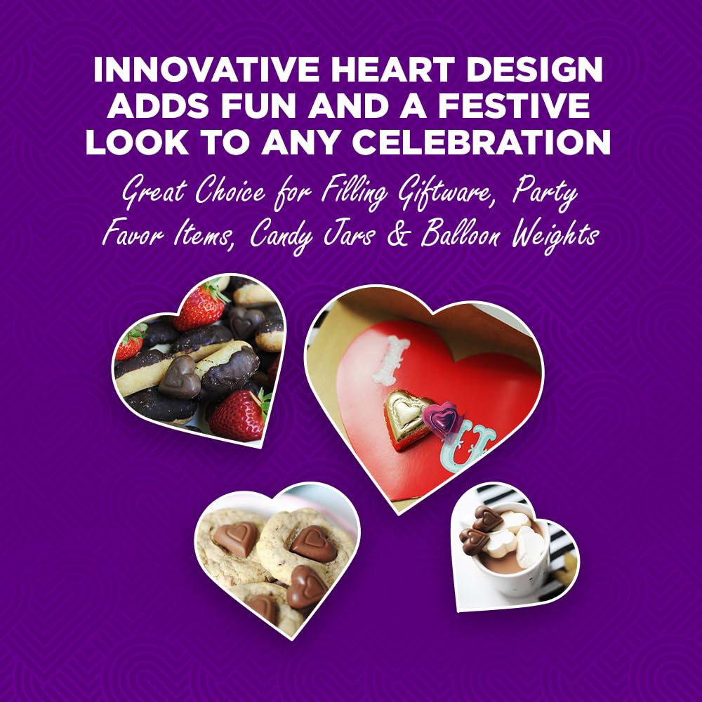 The Madelaine burgundy foil packaging enhances Valentine’s Day appeal