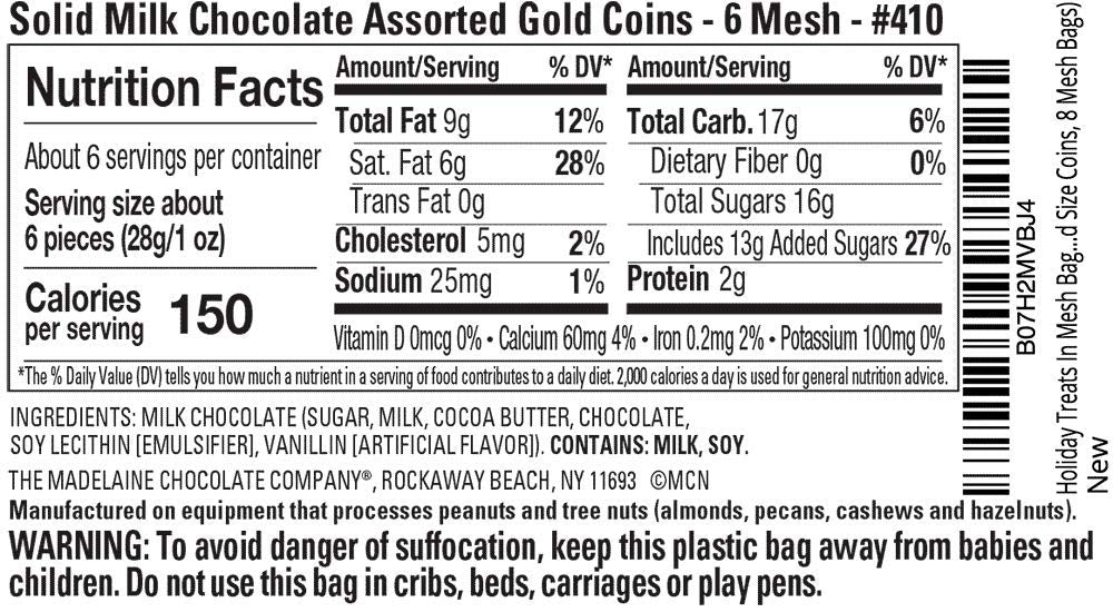 Madelaine premium milk coins close-up highlights smooth texture and rich milk chocolate.