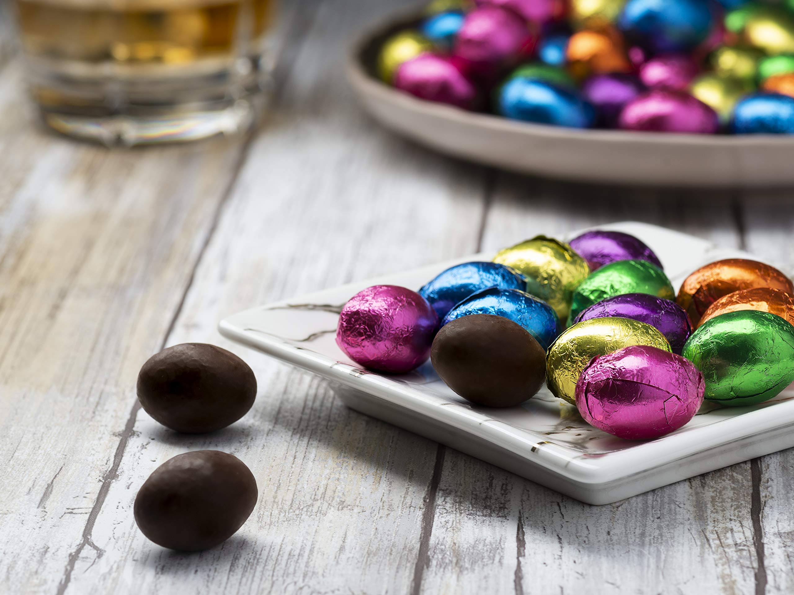 Double-sided Italian foils showcase vibrant jewel tones for festive gifting.