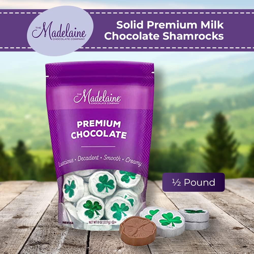 The Madelaine Italian foil wrapper enhances visual appeal for parties.