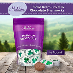 The Madelaine Italian foil wrapper enhances visual appeal for parties.