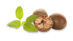 The Mix Superfoods Monk Fruit Pure baking dish hints at versatile, calorie-conscious dessert options.
