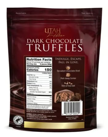 The Nut Garden Truffle Bites individually wrapped pieces ideal for on the go snacking.