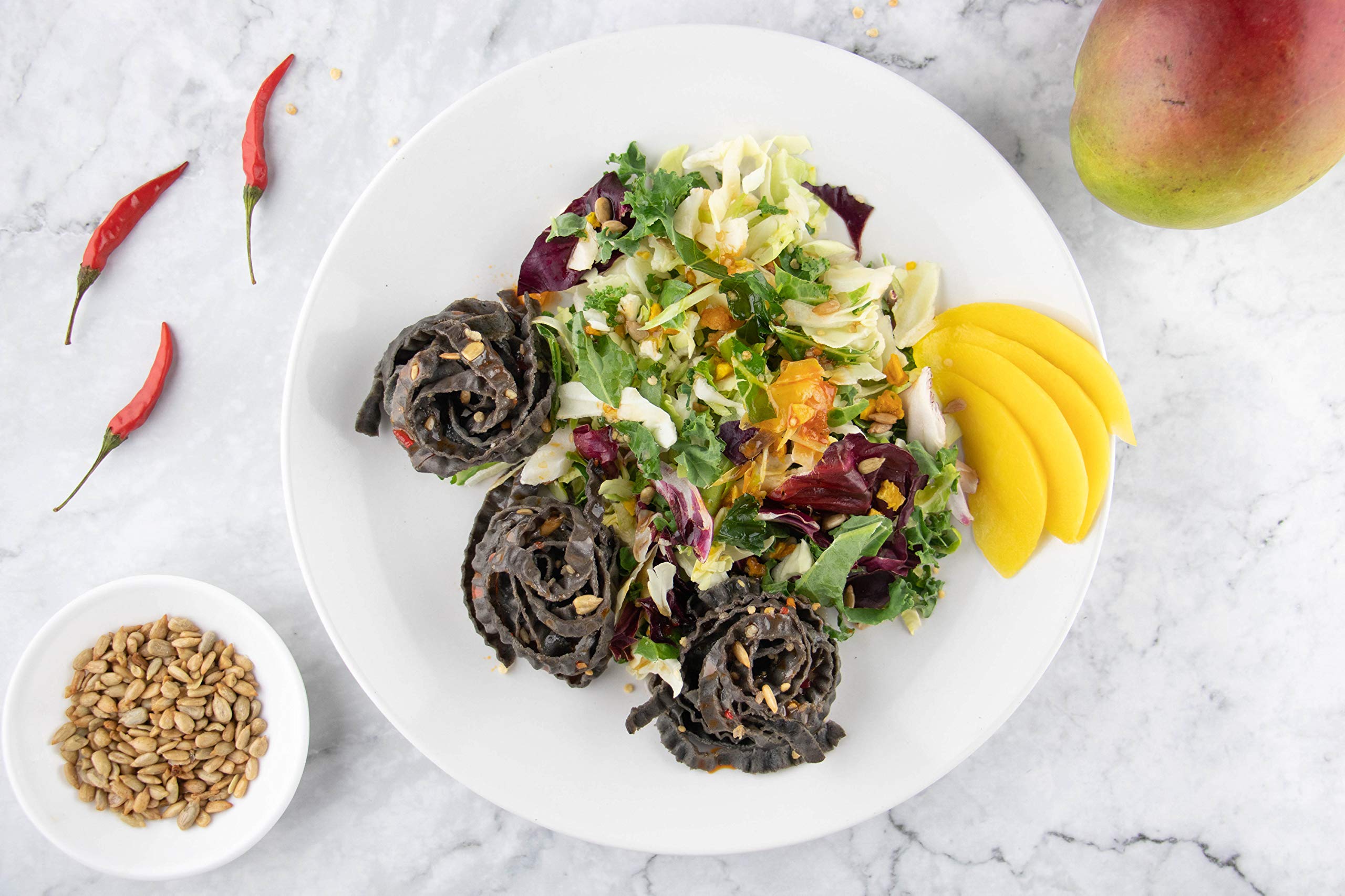 The Only Bean gluten-free keto-friendly noodles, suitable for restricted diets.