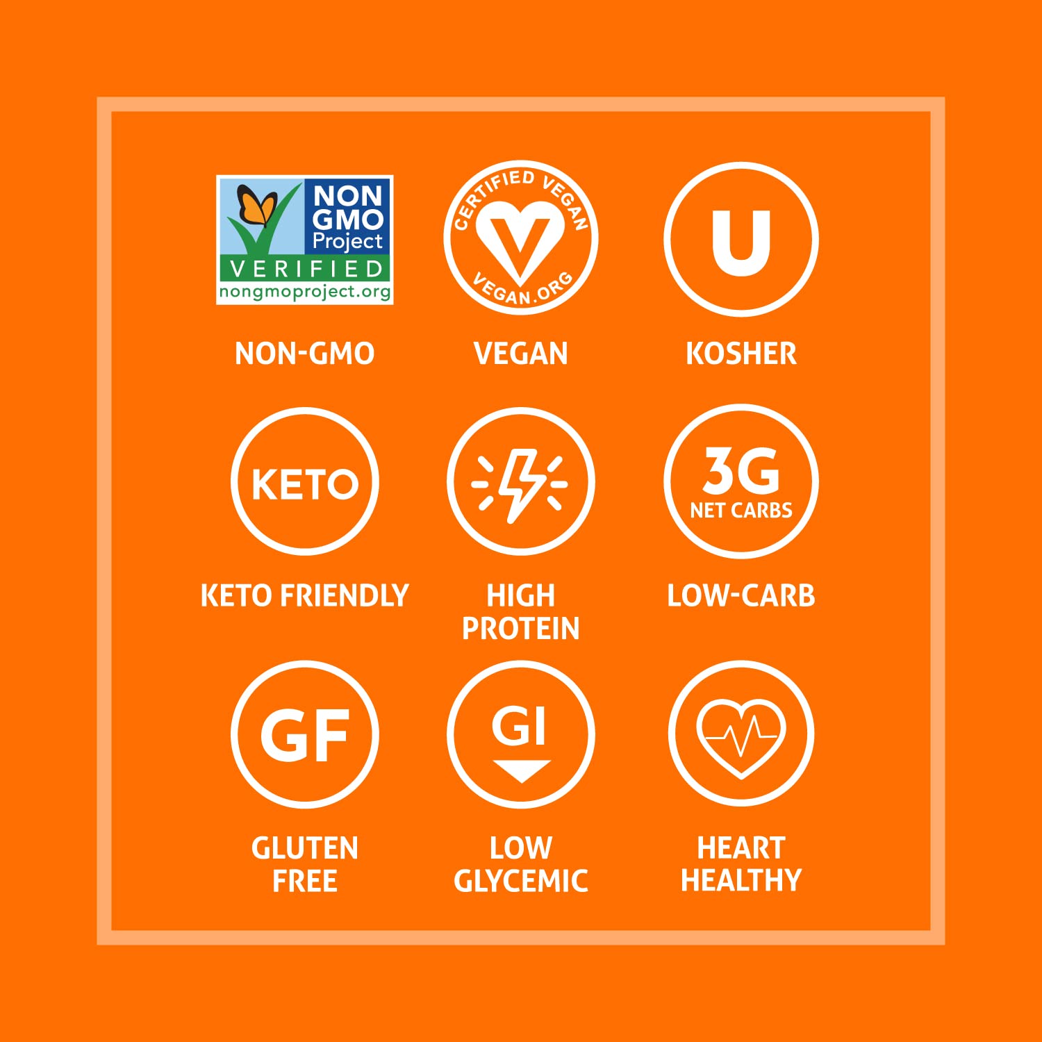 The Only Bean keto snack pack highlights low net carbs and plant protein.