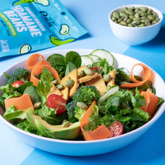 The Only Bean low-carb keto badge indicates 2g net carbs, a potential snack option.