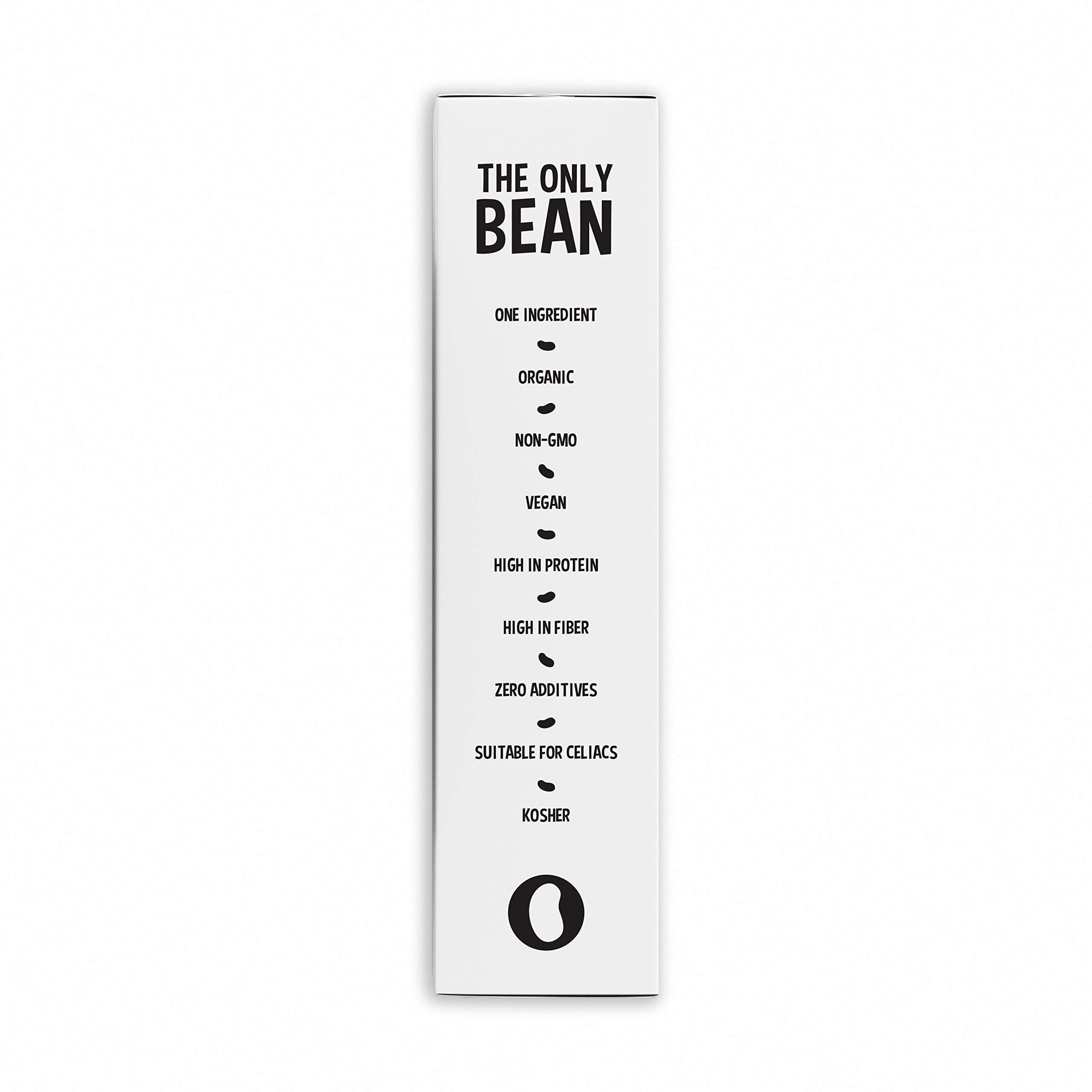 The Only Bean spaghetti plated, showing a fiber-forward, satisfying texture.