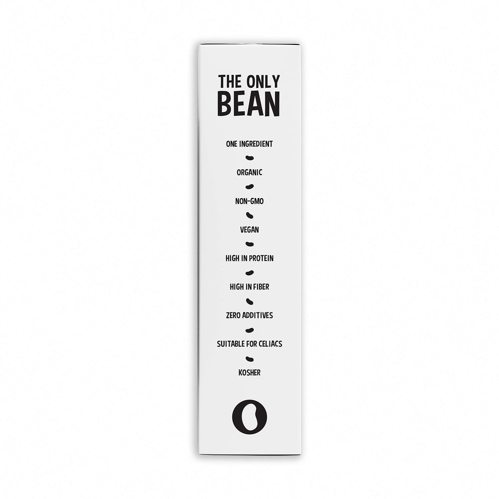 The Only Bean spaghetti plated, showing a fiber-forward, satisfying texture.