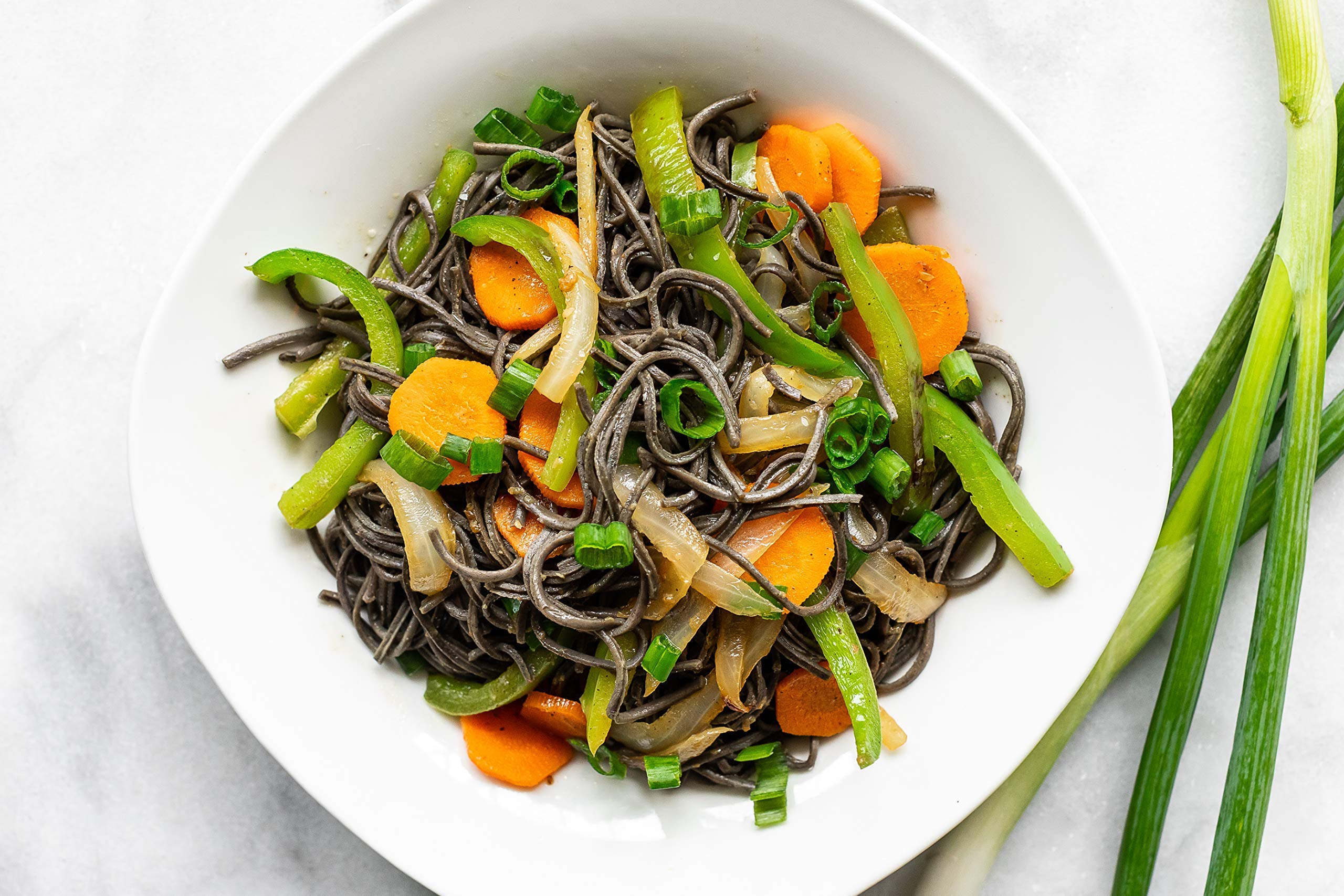 The Only Bean organic pasta packaging highlights USDA Organic and Non-GMO attributes