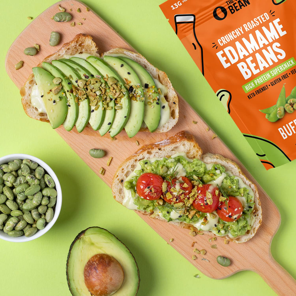 The Only Bean salad topper edamame shows versatile salad crunch.