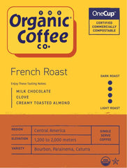 The Organic Coffee Co. Arabica high-altitude beans—premium flavor from shade-grown farms.