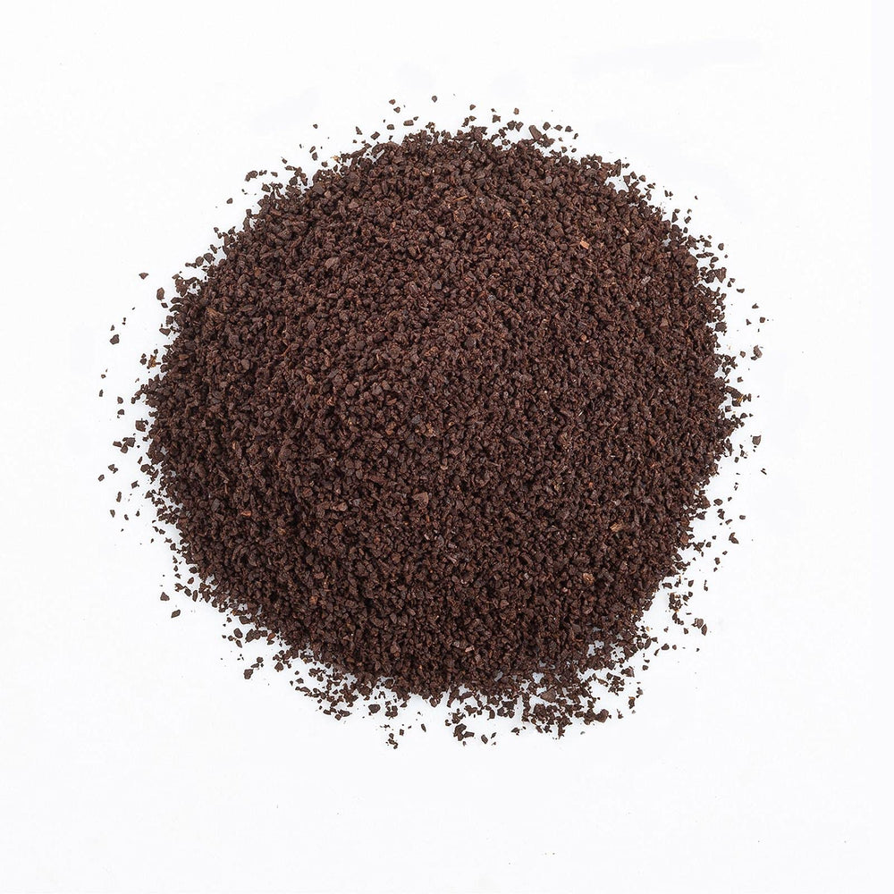 The Organic Coffee Co Java Love roast steam evokes a rich aroma ready to brew.