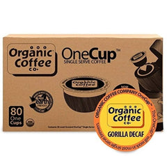 Swiss Water processed Gorilla Decaf preserves flavor in a medium roast.