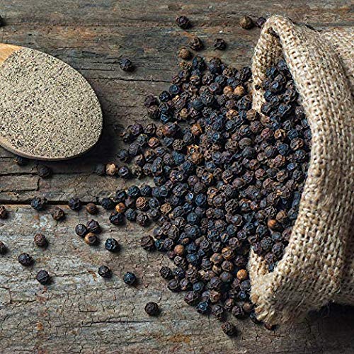 The Organic Pantry resealable bag keeps peppercorns fresh from air, light, heat