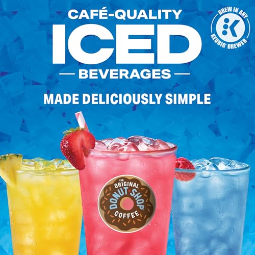 The Original Donut Shop Berry Chill K-Cup in a modern kitchen.