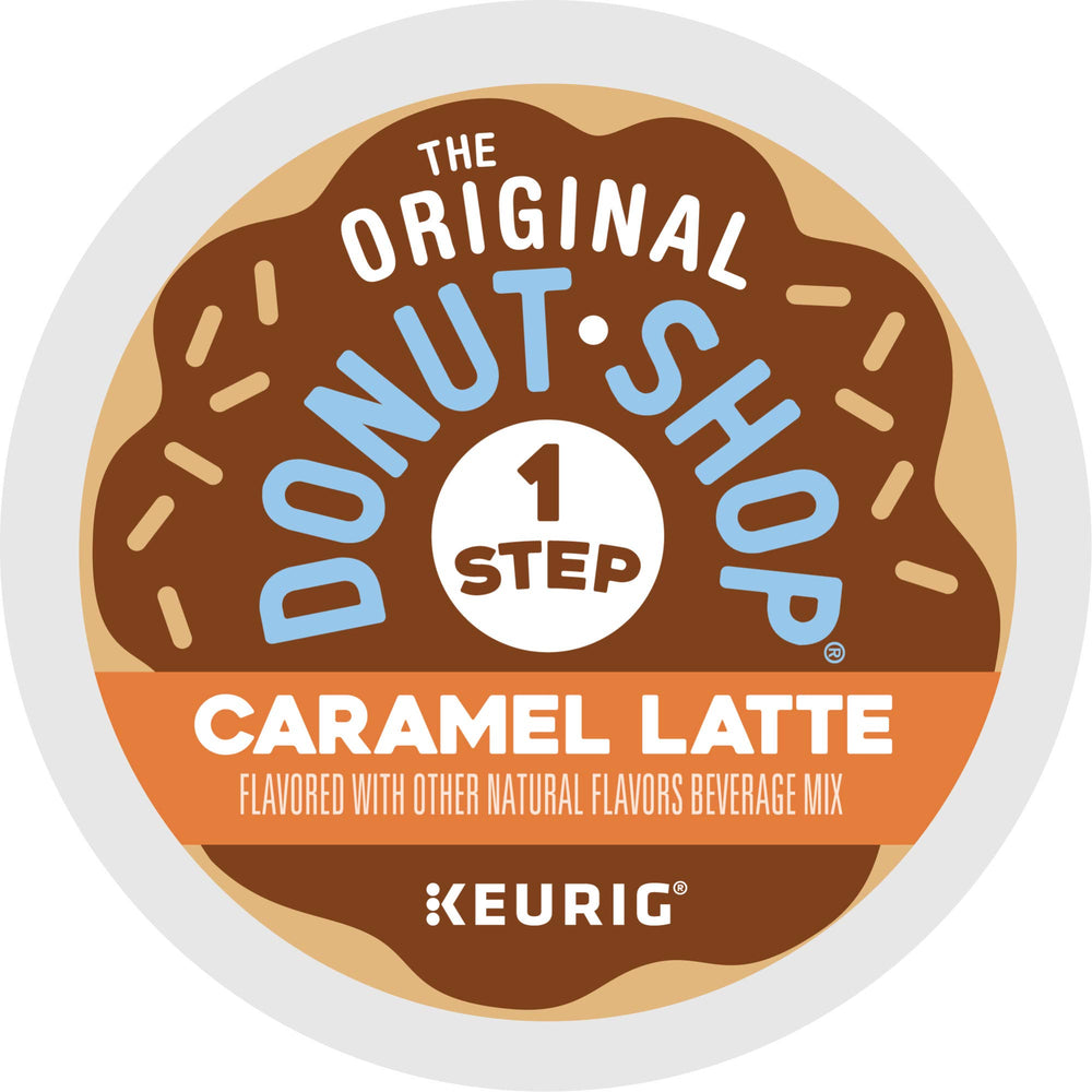 Brew at 10 oz for a balanced latte with The Original Donut Shop.