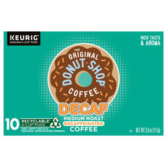 The Original Donut Shop decaf-medium-roast-k-cup-pods deliver smooth flavor for easy mornings.