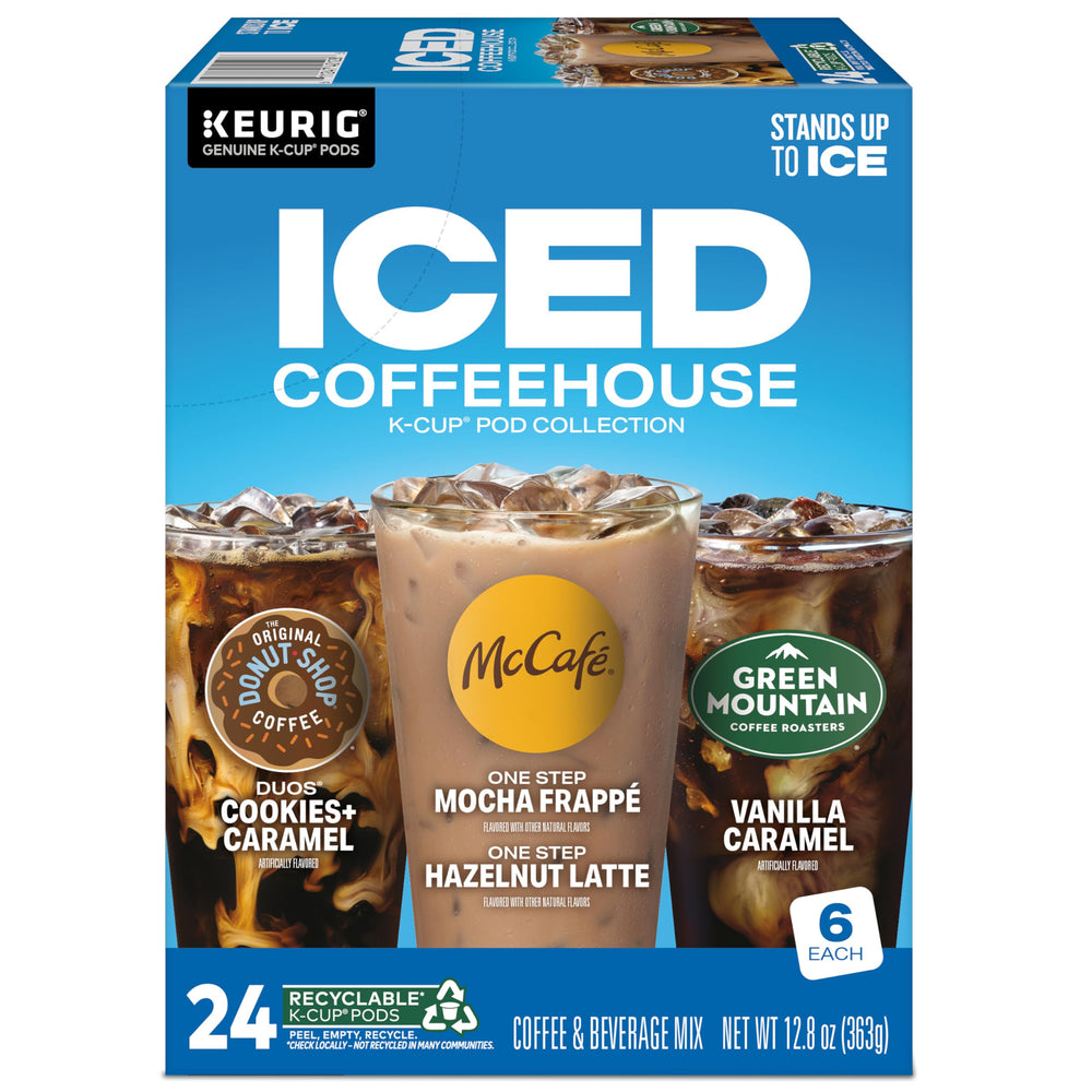 The Original Donut Shop iced duos cookies and caramel k-cup pods ready to brew