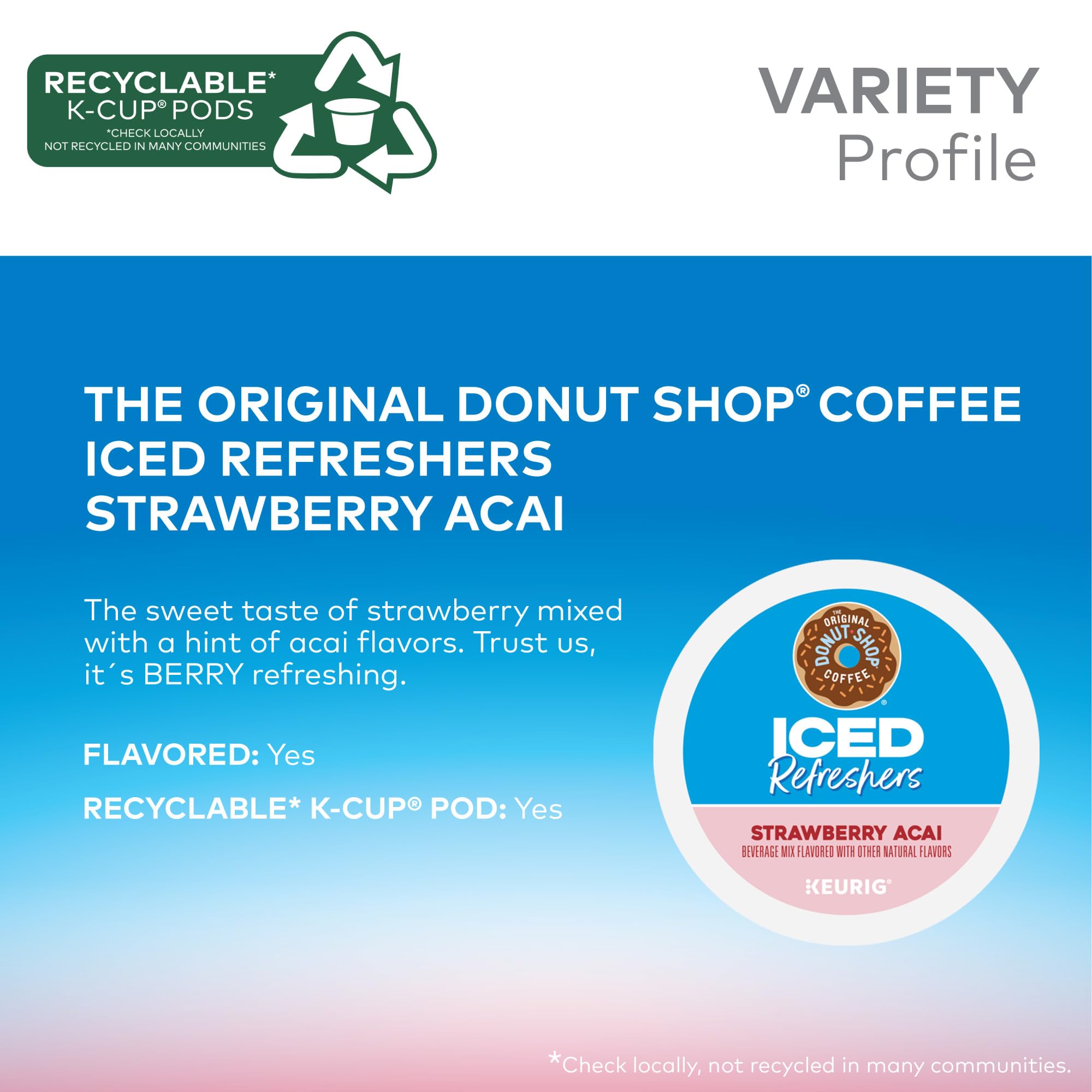 20-count box provides daily iced refreshment options.