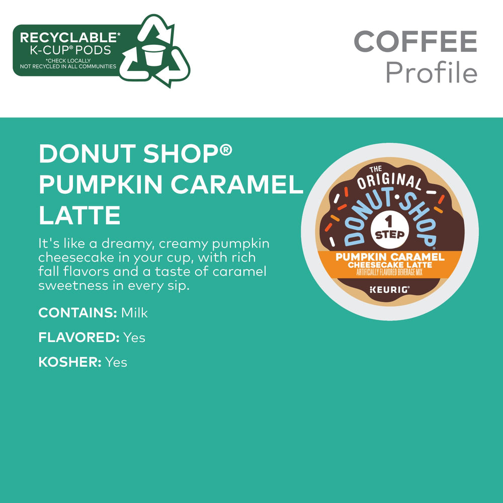 K-Cup pod close-up from The Original Donut Shop—bold coffee meets dessert-inspired notes.