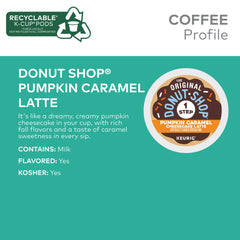 K-Cup pod close-up from The Original Donut Shop—bold coffee meets dessert-inspired notes.