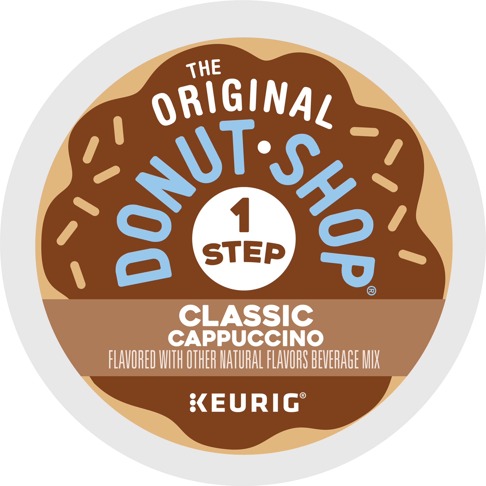 The Original Donut Shop kosher certification emblem.