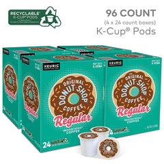 The Original Donut Shop Regular Keurig pods pack, ideal for bulk household coffee