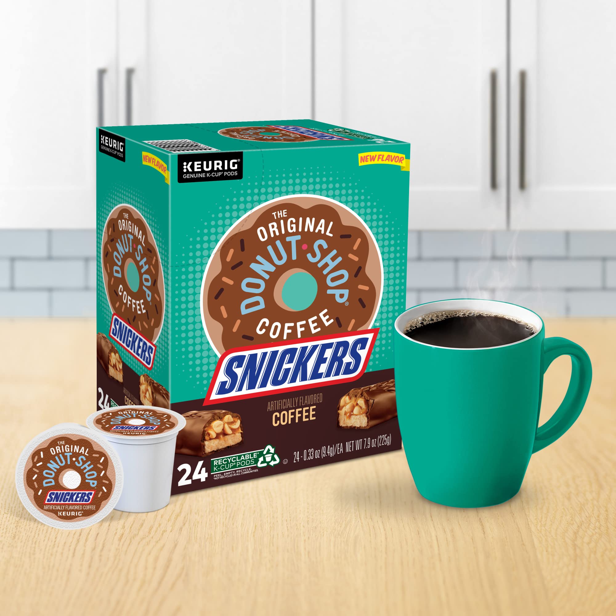 Recyclable K-Cup pods and packaging for sustainable coffee moments
