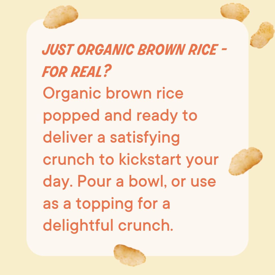 Pour a bowl of The Real Cereal Company crisps for a gluten-free breakfast option.