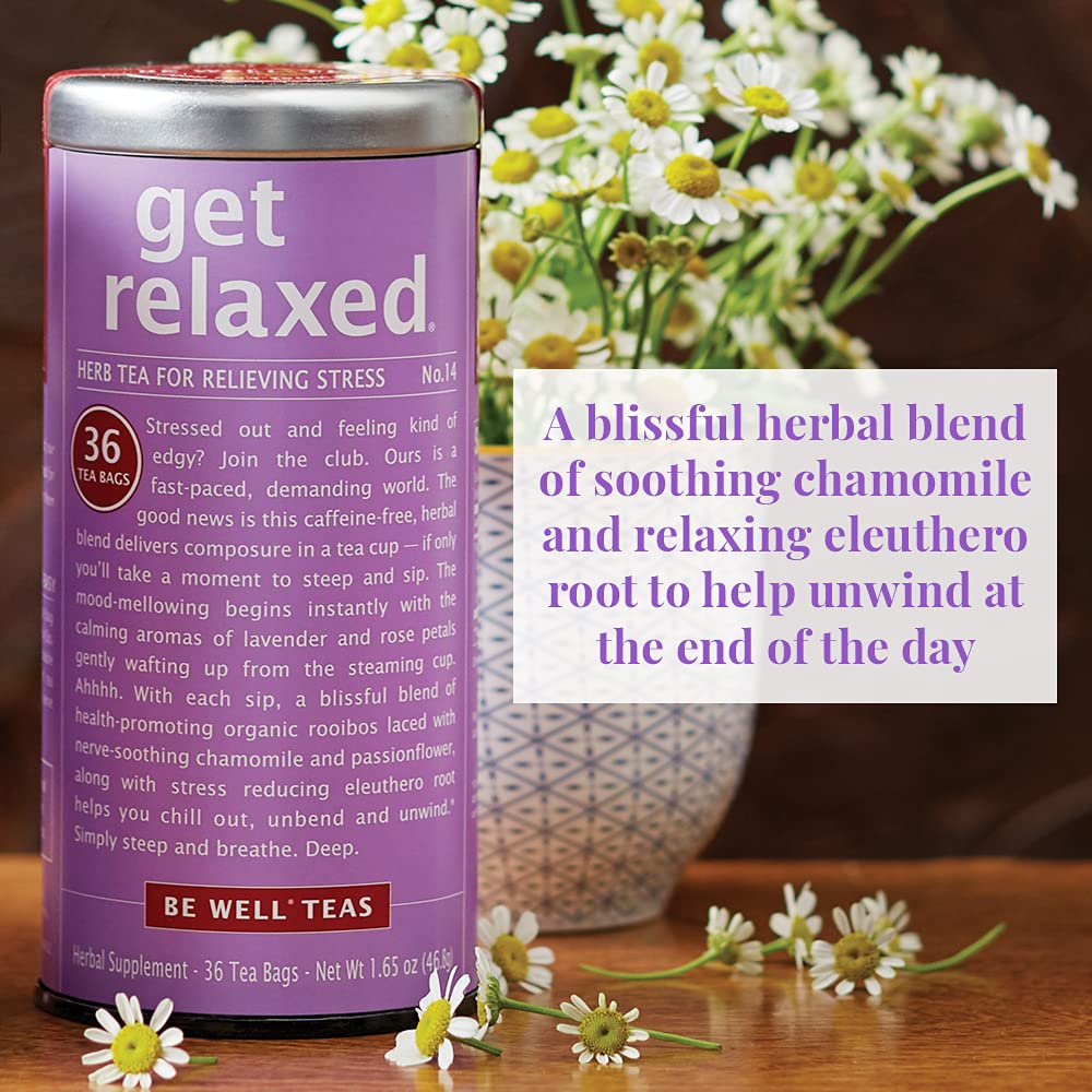 The Republic of Tea Be Well collection logo indicating wellness variety.