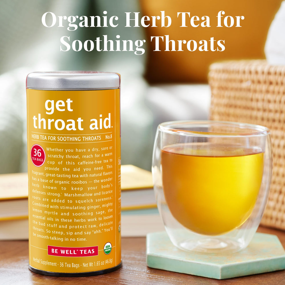 Be Well packaging by The Republic of Tea signaling wellness option