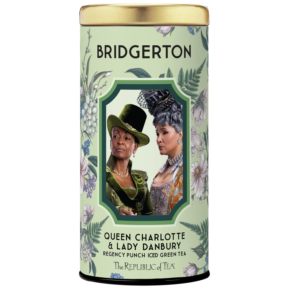 The Republic of Tea Bridgerton Regency Punch tea bags for a refreshing iced base.