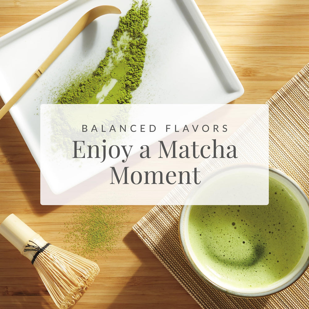 Comparison showing matcha caffeine content versus coffee per cup