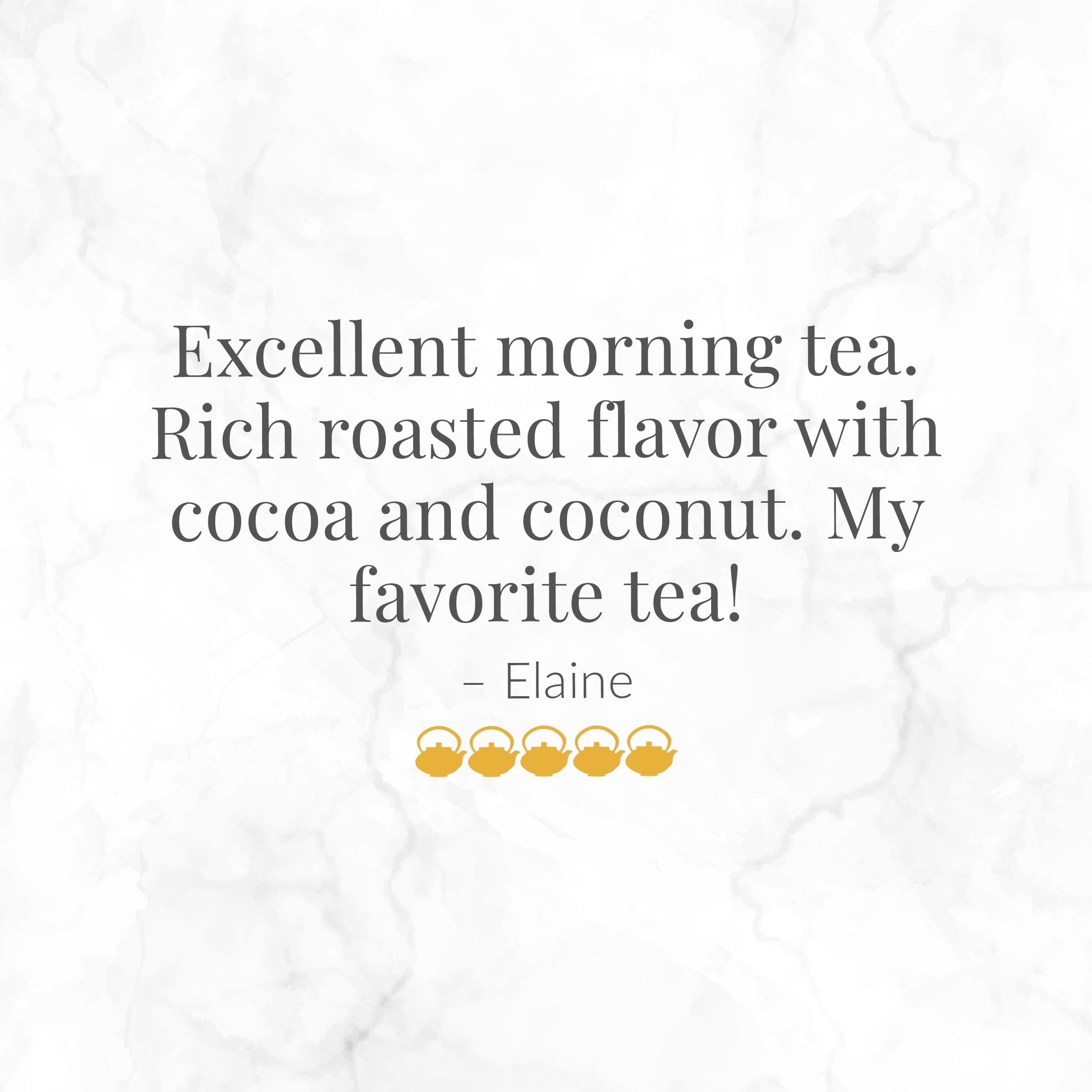 The Republic of Tea Coconut Cocoa Cuppa Chocolate ready-to-brew cup invites indulgent moments.