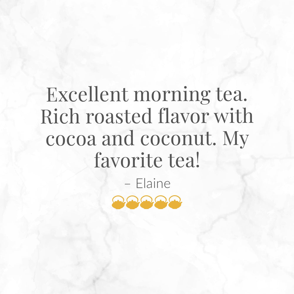 The Republic of Tea Coconut Cocoa Cuppa Chocolate ready-to-brew cup invites indulgent moments.