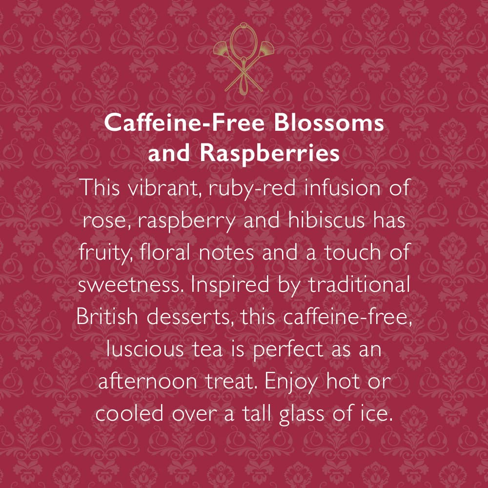 The Republic of Tea Downton Abbey caffeine-free tea ready to brew.